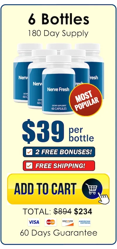 Nerve Fresh 6 Bottles
